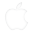 Apple Glowing Icon 32x32 png